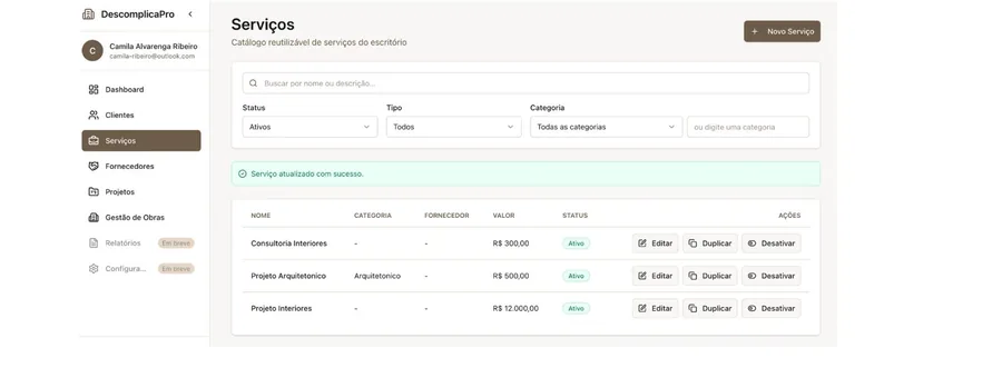 Serviços